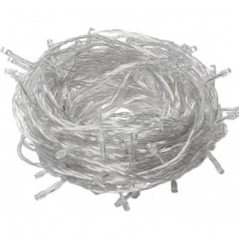 Гирлянда ECOLA LED N4YM10ELC 220V IP44 Нить 10м 160Led RGBW, 8 режимов, прозр.провод с вилкой
