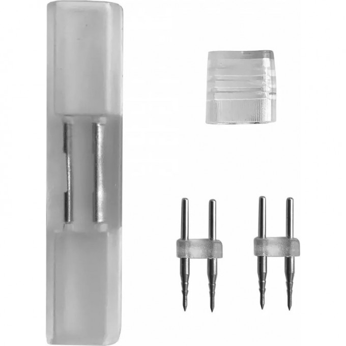 Комплект для упрощенного соединения ECOLA LED STRIP 220V CONNECTOR лента-лента 2-х конт для ленты IP68 12x7 SCNN12ESB Комплект для упрощенного соединения ECOLA LED STRIP 220V CONNECTOR лента-лента 2-х конт для ленты IP68 12x7 SCNN12ESB