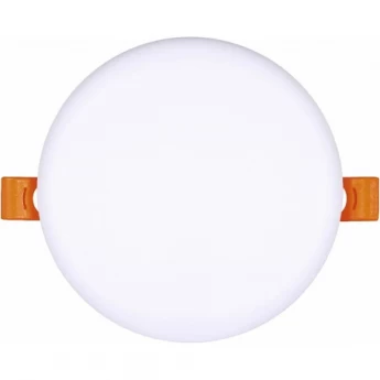 Круглый даунлайт встраиваемый ECOLA LED DOWNLIGHT 1031 DARV18ELC под любое отверстие (55-100mm) 18W 220V 4200K 120x20
