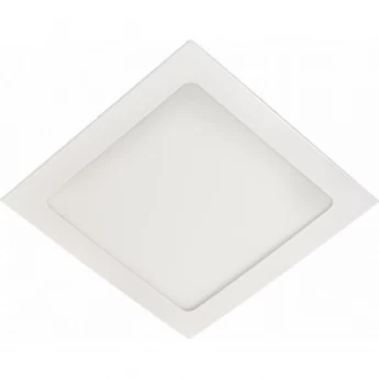 Квадратный даунлайт встраиваемый ECOLA LED DOWNLIGHT 2041 DLRV90ELC с драйвером с подсветкой 9(6+3)W 220V 4200K / 4200K 145x145x20