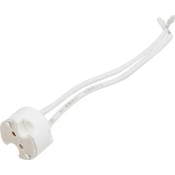 Патрон керамический с проводами 2*8cm ECOLA BASE GU5.3 AB53LWEAY