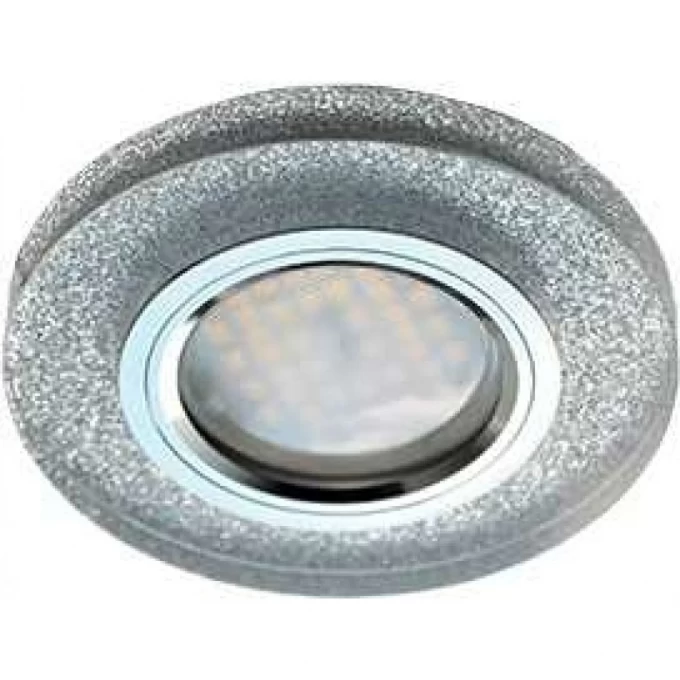 Светильник ECOLA MR16 DL1650 GU5.3 Glass Стекло Круг Серебряный блеск / Хром 25x95 (кd74) FS1650EFF Светильник ECOLA MR16 DL1650 GU5.3 Glass Стекло Круг Серебряный блеск / Хром 25x95 (кd74) FS1650EFF