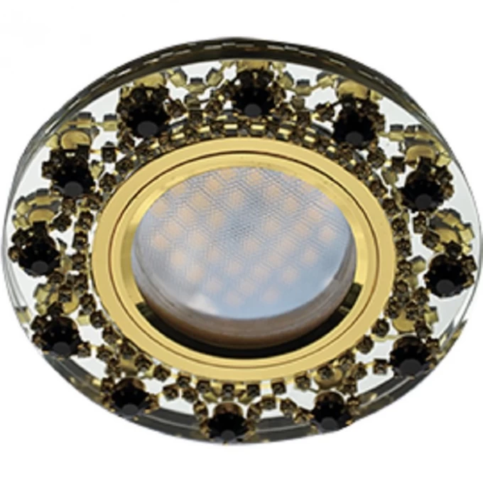 Светильник ECOLA MR16 DL1660 GU5.3 Glass Стекло Круг (оправа золото) 28x93 FA16RNECB Светильник ECOLA MR16 DL1660 GU5.3 Glass Стекло Круг (оправа золото) 28x93 FA16RNECB