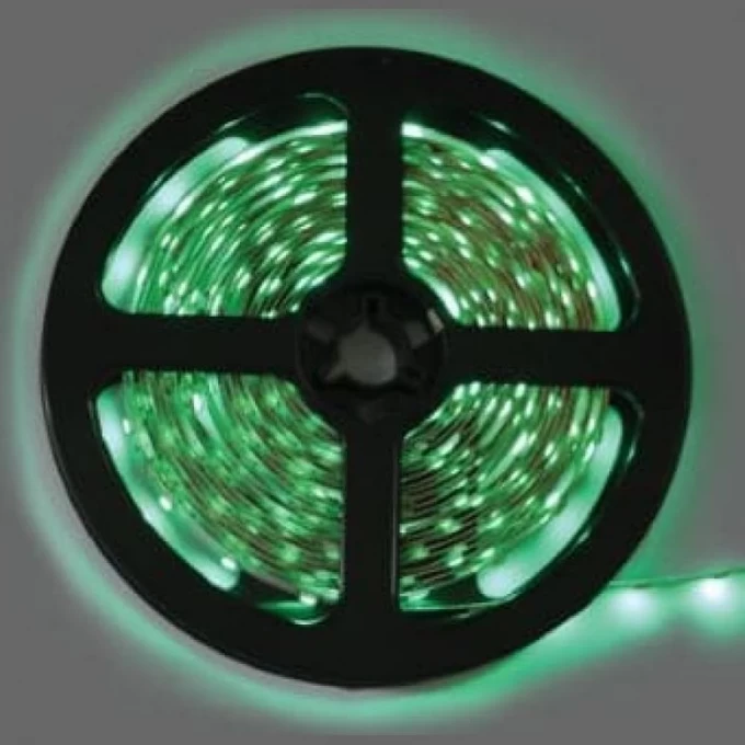 Светодиодная лента ECOLA LED strip STD 14.4W/m 12V IP20 10mm 60Led/m Green зеленая 5м. S2LG14ESB Светодиодная лента ECOLA LED strip STD 14.4W/m 12V IP20 10mm 60Led/m Green зеленая 5м. S2LG14ESB