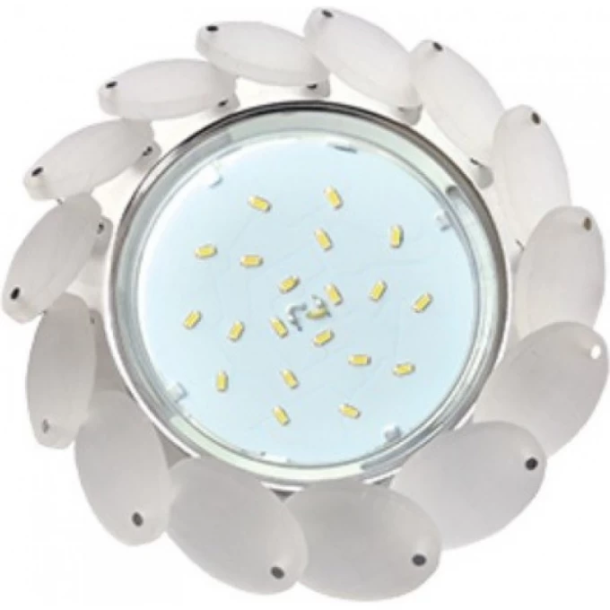 Встраиваемый светильник ECOLA GX53 H4 5342 GLASS Матовый/Хром 56x125 FN53RVECB Встраиваемый светильник ECOLA GX53 H4 5342 GLASS Матовый/Хром 56x125 FN53RVECB