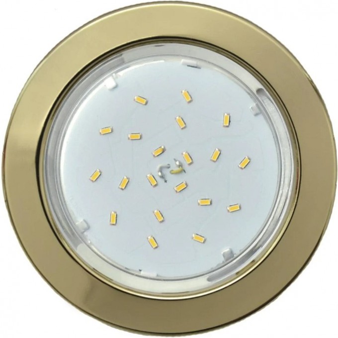Встраиваемый светильник ECOLA LIGHT GX53-H6 золото TG5325ECB Встраиваемый светильник ECOLA LIGHT GX53-H6 золото TG5325ECB
