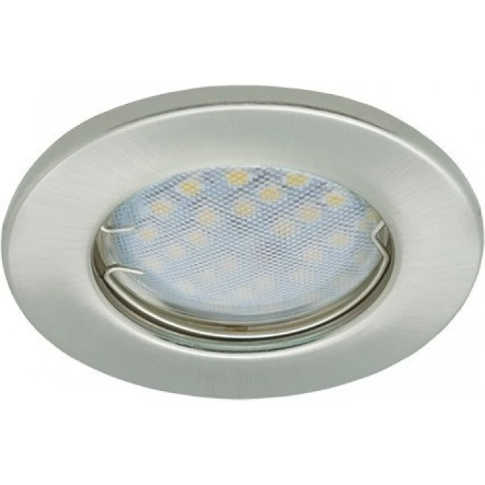 Встраиваемый светильник ECOLA LIGHT MR16 DL90 хром-сатин FS1611EFY