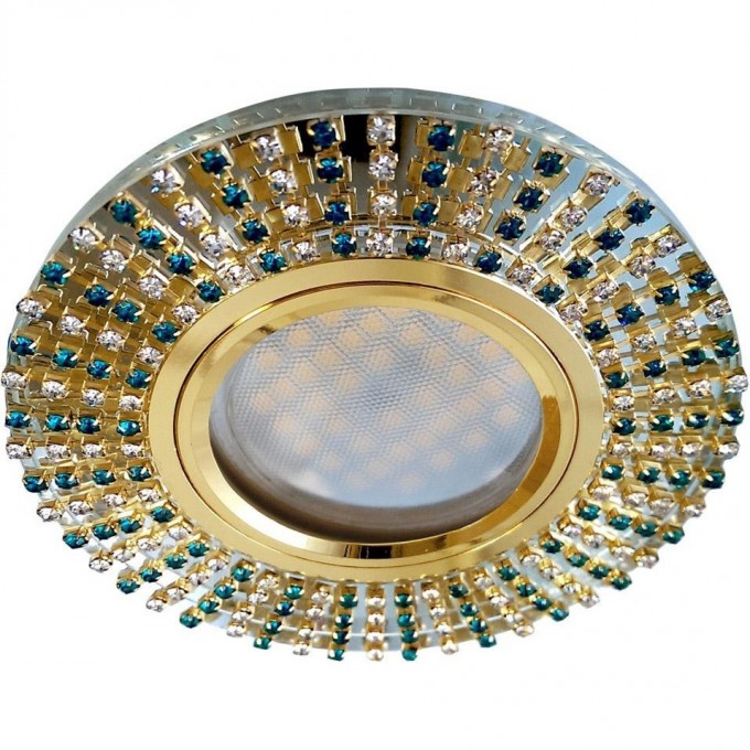 Встраиваемый светильник ECOLA MR16 DL1662 GLASS золото, хром FB16RGECB Встраиваемый светильник ECOLA MR16 DL1662 GLASS золото, хром FB16RGECB
